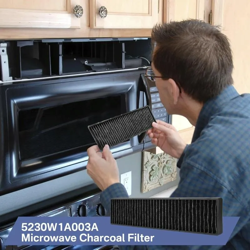 5230W1A003A Charcoal Filter For Lg Microwave Replacement
