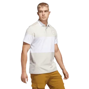 Adicross Block Golf Polo Shirt - Brown