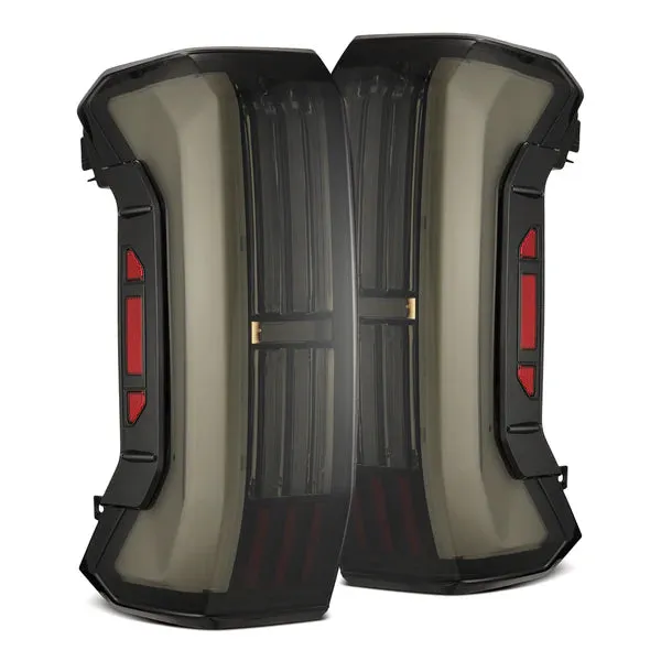 AlphaRex NOVA-Series Prismatic LED Tail Lights Alpha-Black | 2022-2025 Toyota Tundra