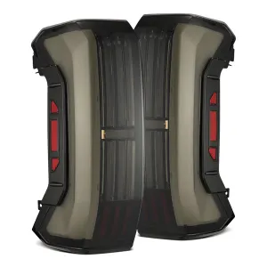 AlphaRex NOVA-Series Prismatic LED Tail Lights Alpha-Black | 2022-2025 Toyota Tundra