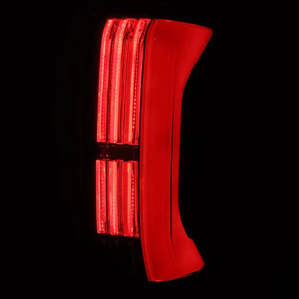 AlphaRex NOVA-Series Prismatic LED Tail Lights Black | 2022-2025 Toyota Tundra