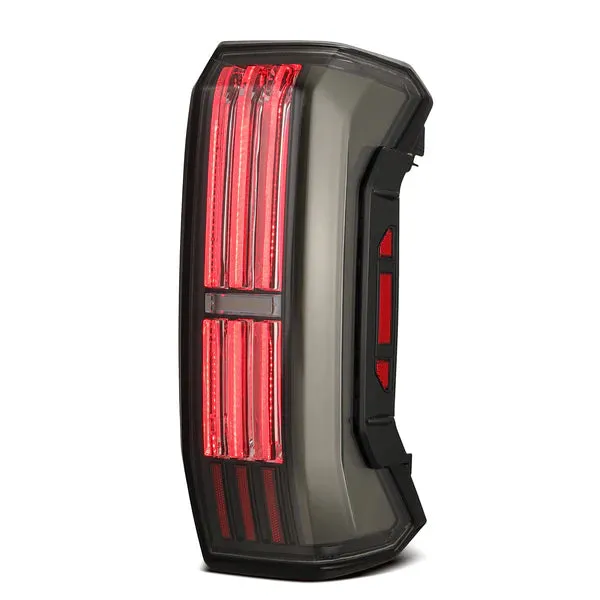 AlphaRex NOVA-Series Prismatic LED Tail Lights Black | 2022-2025 Toyota Tundra