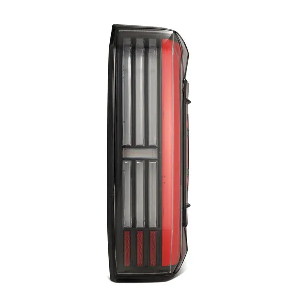 AlphaRex NOVA-Series Prismatic LED Tail Lights Black-Red | 2022-2025 Toyota Tundra