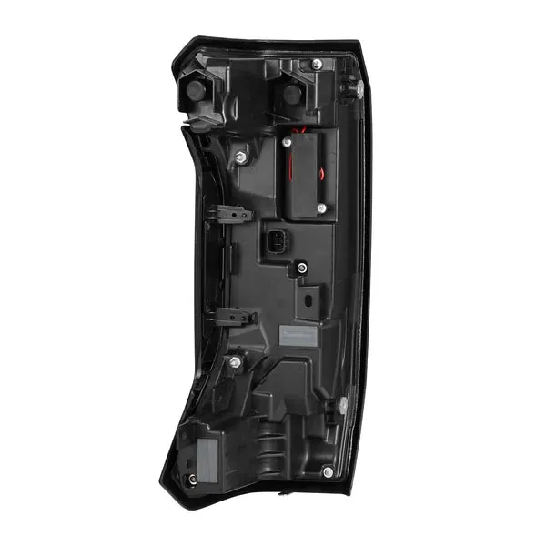 AlphaRex NOVA-Series Prismatic LED Tail Lights Black-Red | 2022-2025 Toyota Tundra