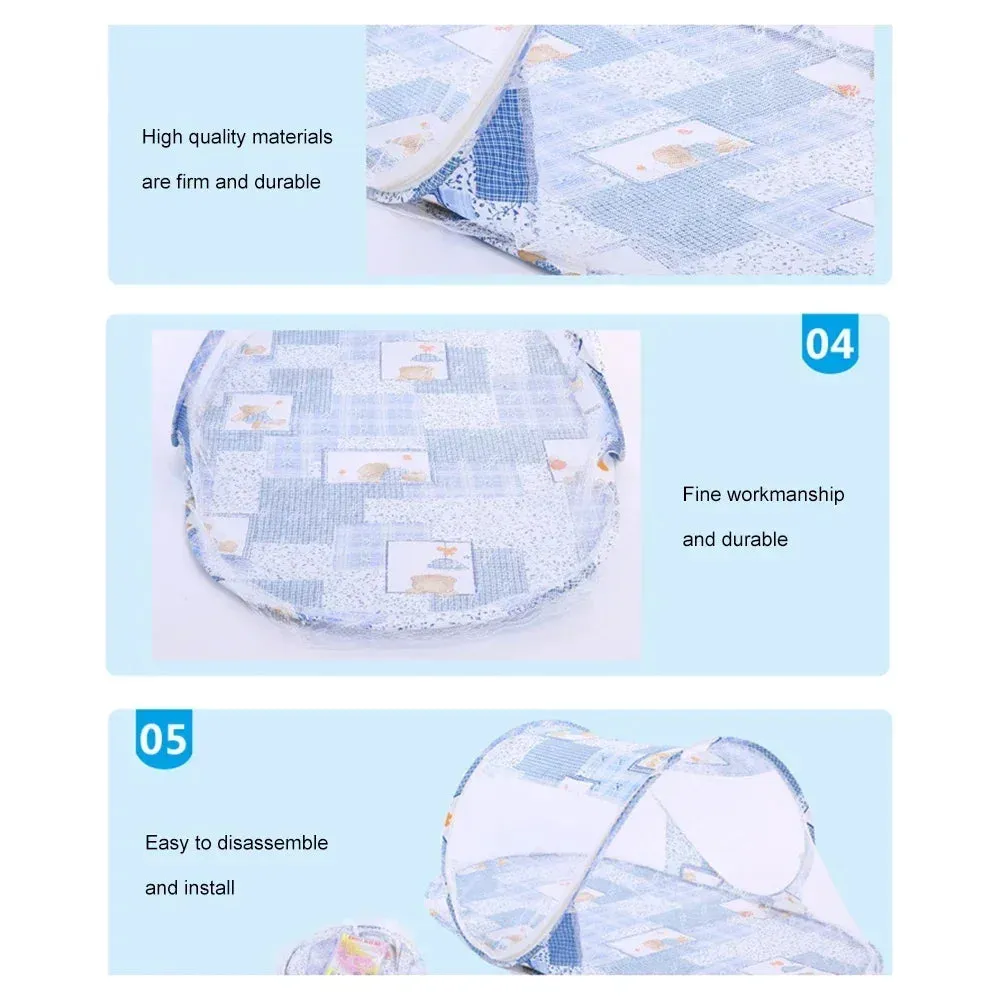 Baby Mosquito Net - Portable, Lightweight, Easy to Install, Keeps Mosquitoes Away - Great for Newborns and Babies