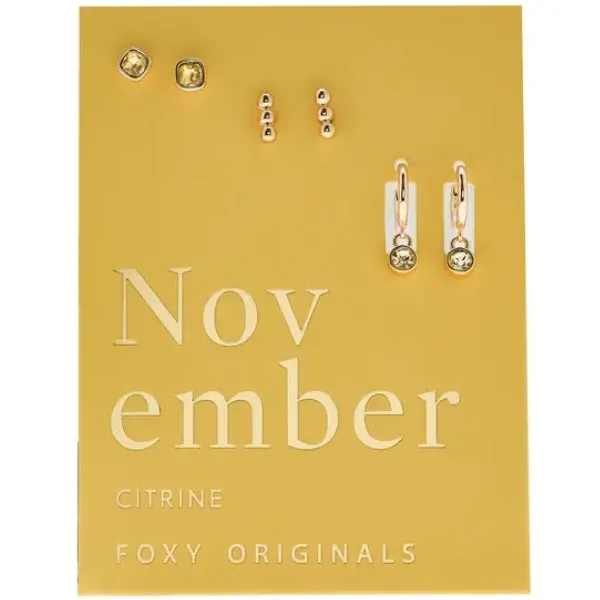 Birthstone Earring Sets