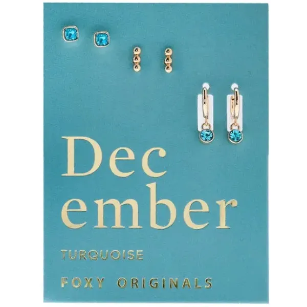 Birthstone Earring Sets