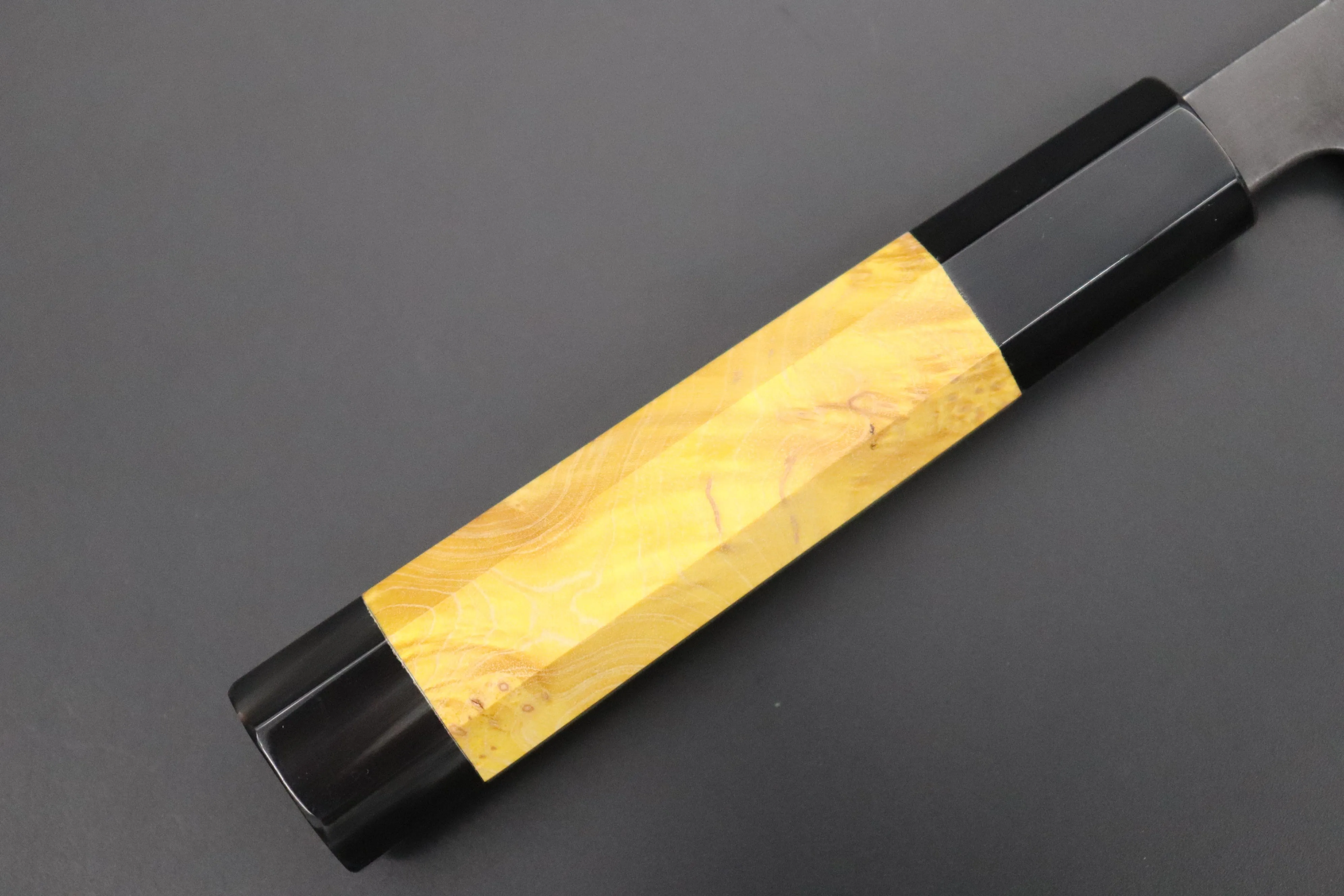 Custom Limited Edition, Hinoura White Steel No.1 Kurouchi Series HS1-3SP4 Wa Petty 150mm (5.9 Inch)