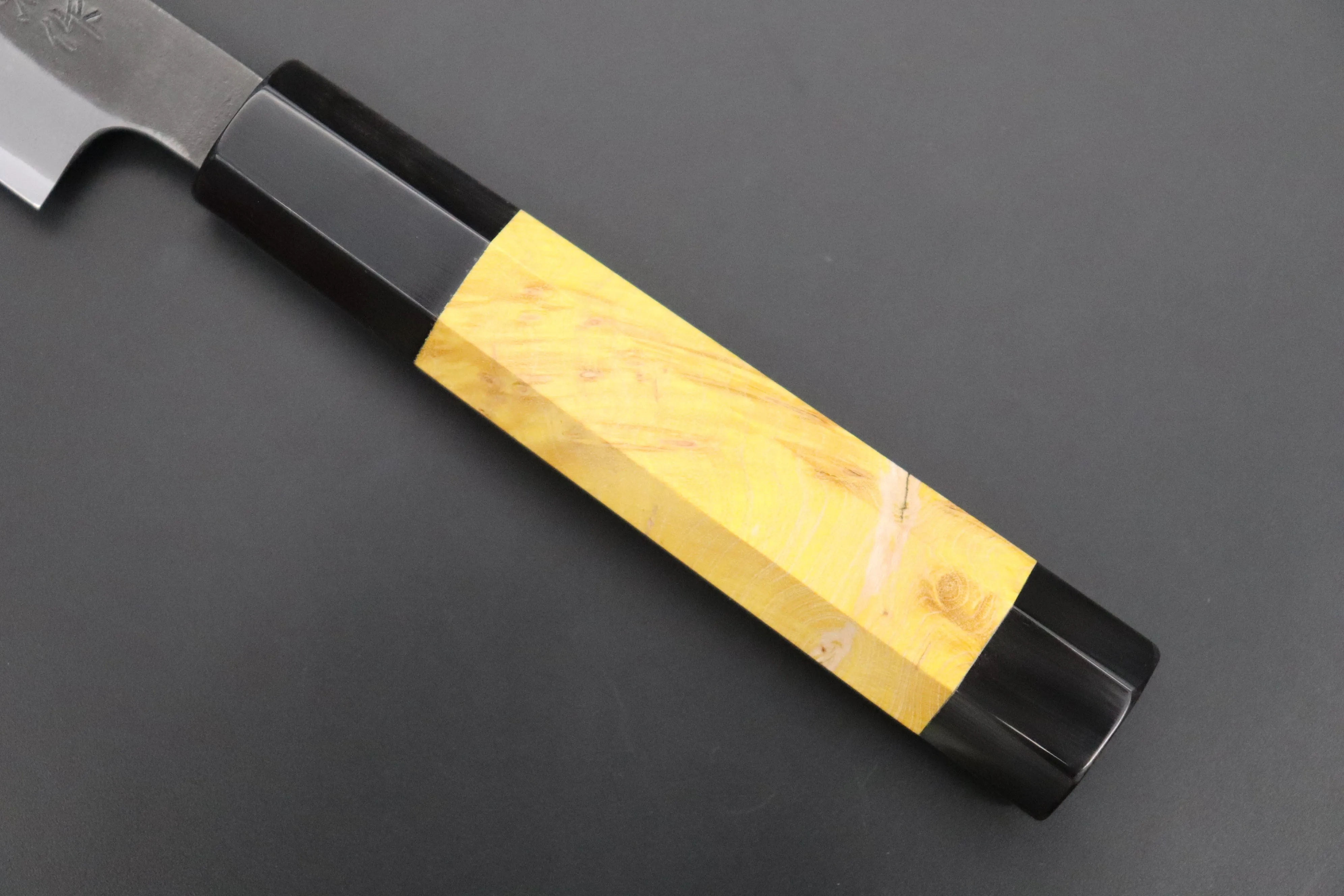 Custom Limited Edition, Hinoura White Steel No.1 Kurouchi Series HS1-3SP4 Wa Petty 150mm (5.9 Inch)