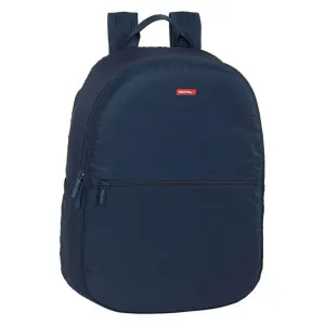 Folding Backpack by Safta M881 Navy Blue 29 x 41 x 12 Cm