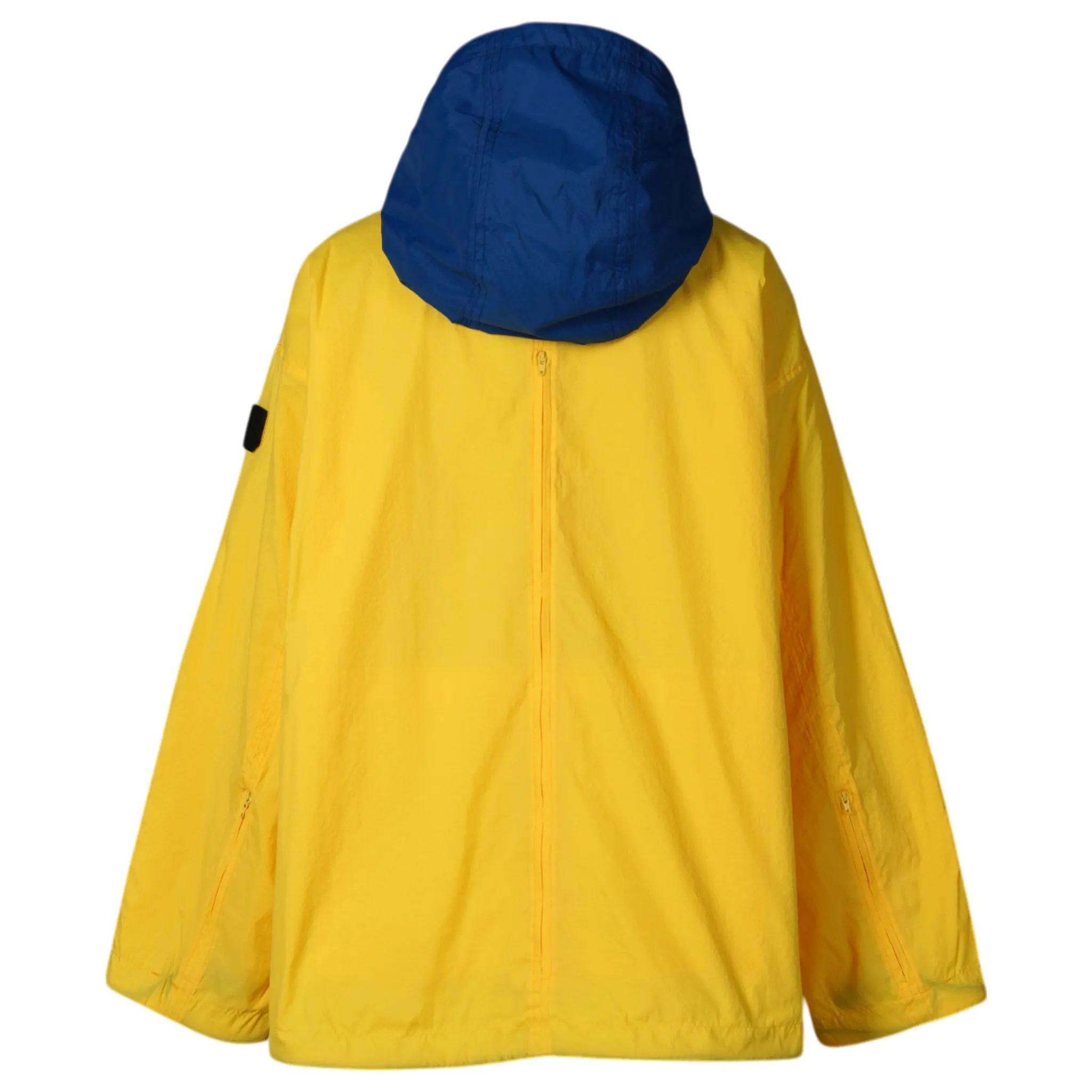 FULL PACK NYLON RIPSTOP ANORAK / A:YELLOW x BLUE