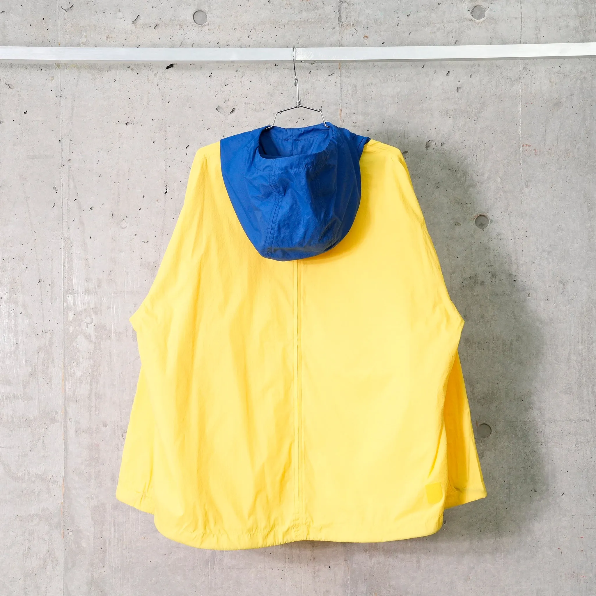 FULL PACK NYLON RIPSTOP ANORAK / A:YELLOW x BLUE