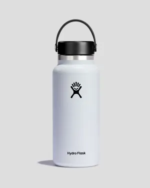 Hydro Flask Wide Flex Cap Bottle 946 ml - White