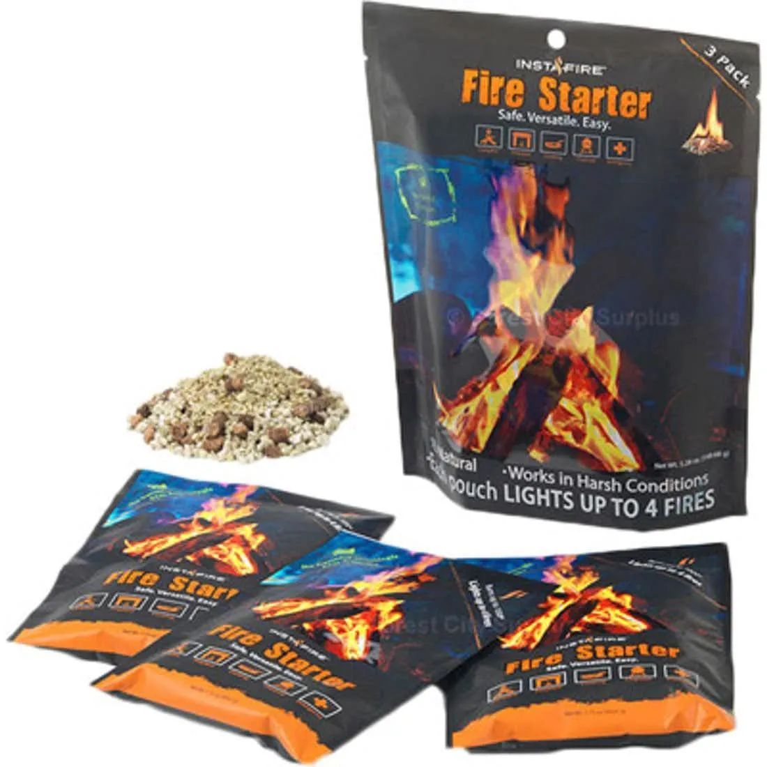 InstaFire - 3 Pack Fire Starter