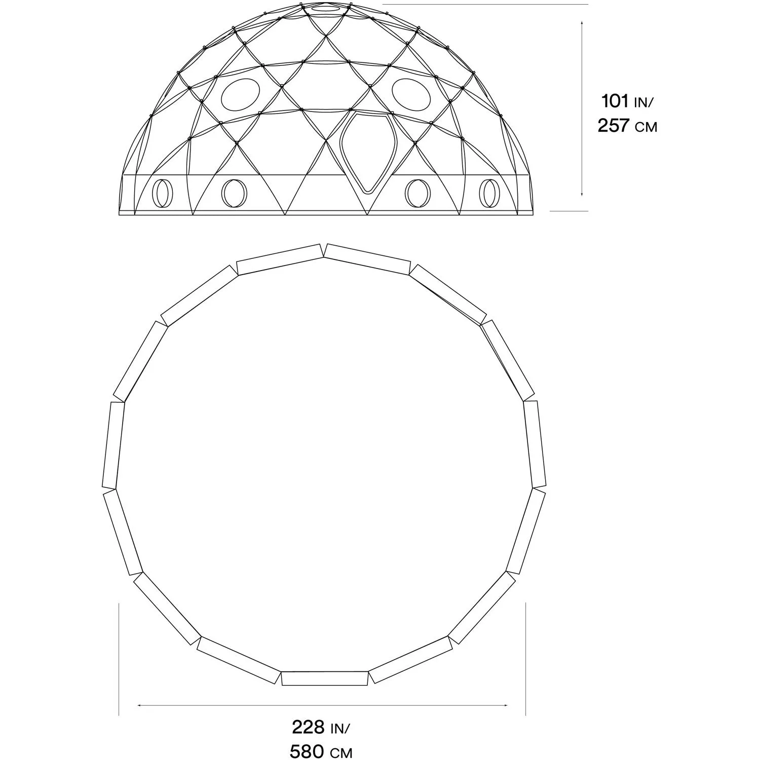 Mountain Hardwear Space Station Dome Basecamp Tent (Closeout)