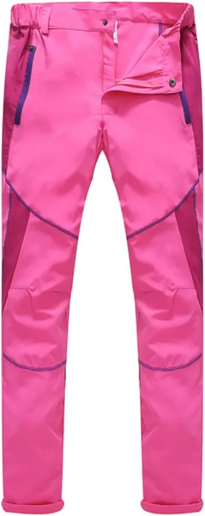 Pants For Men Mens Waterproof Pants Trendy Splice Windproof Trousers Softshell Outdoor Hiking Trousers Cargo Pants