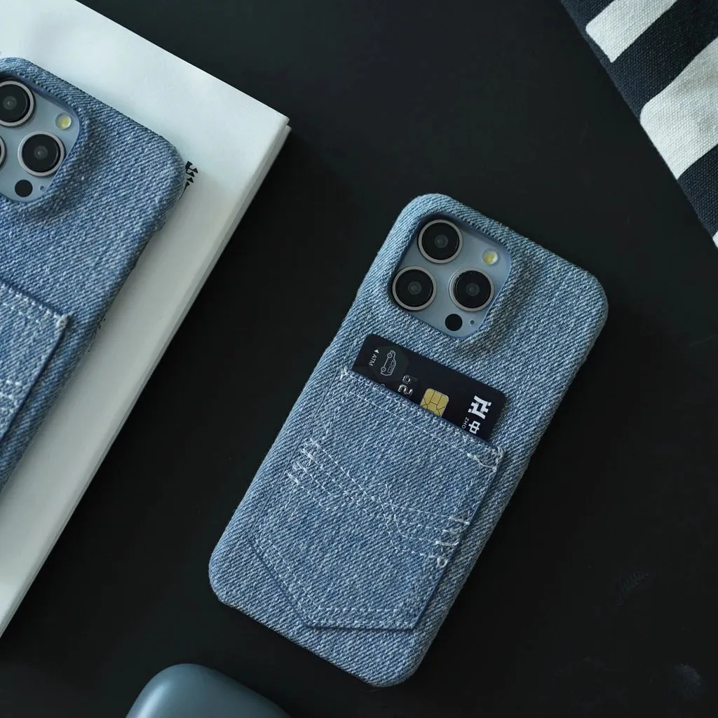 Pocket Denim iPhone Case