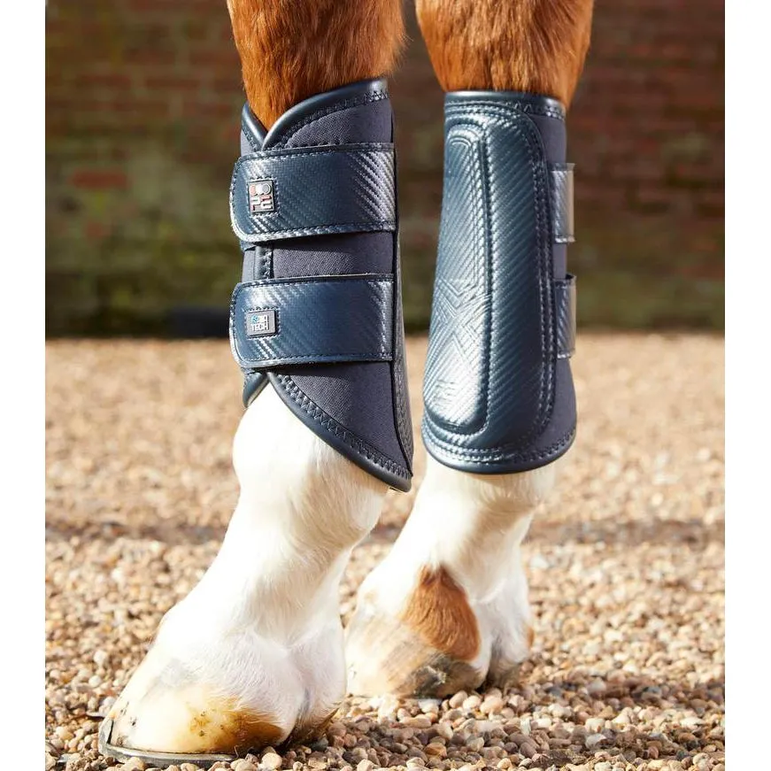 Premier Equine Carbon Air-Tech Double Locking Brushing Boots
