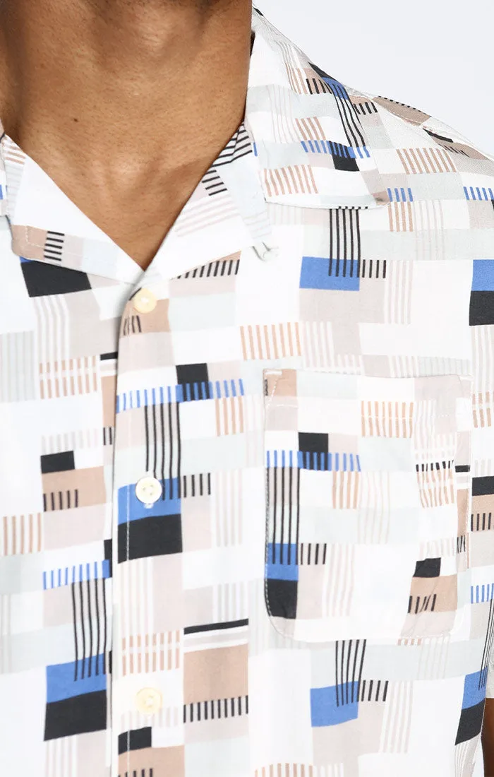 Short Sleeve Rayon Camp Shirt