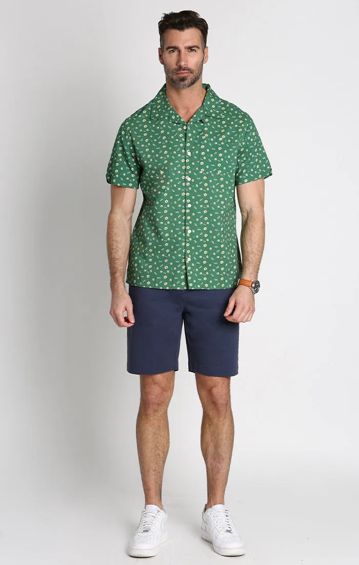 Short Sleeve Rayon Camp Shirt
