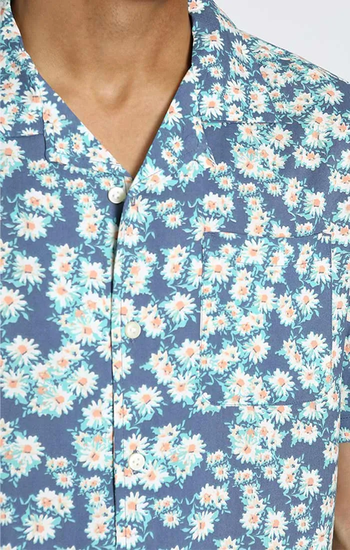 Short Sleeve Rayon Camp Shirt