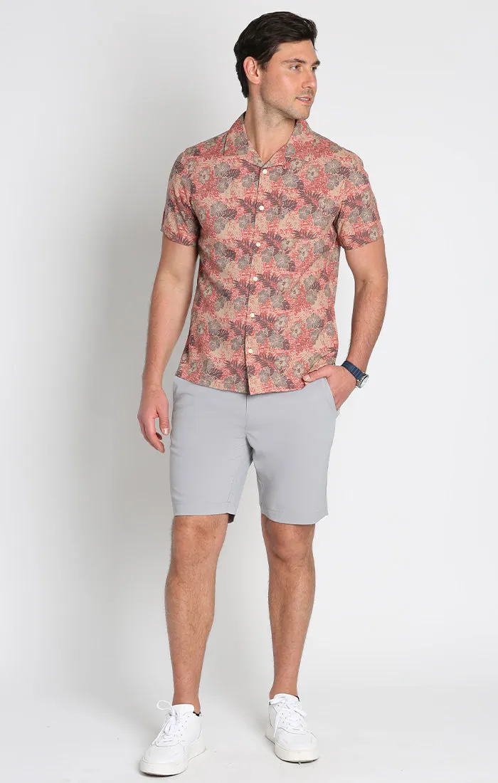 Short Sleeve Rayon Camp Shirt