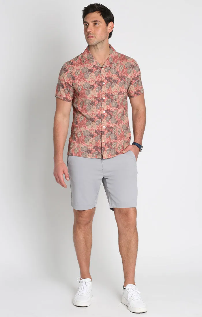 Short Sleeve Rayon Camp Shirt