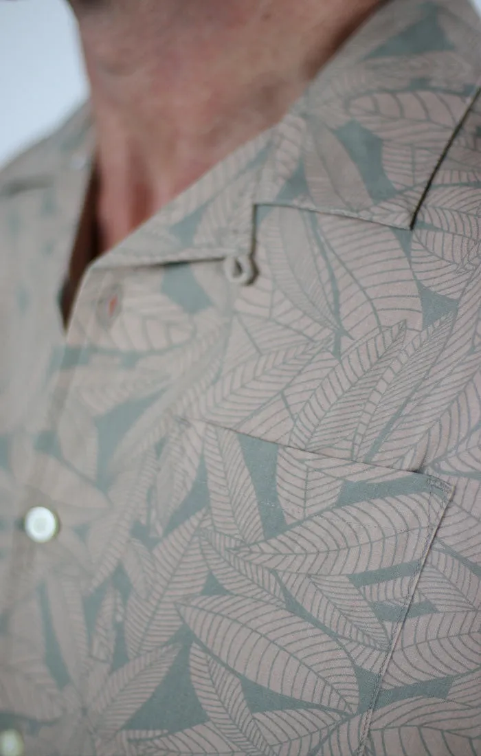 Short Sleeve Rayon Camp Shirt