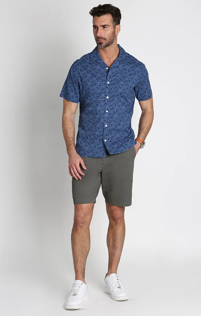 Short Sleeve Rayon Camp Shirt