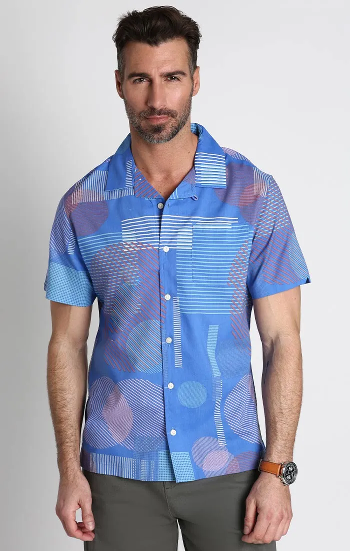 Short Sleeve Rayon Camp Shirt
