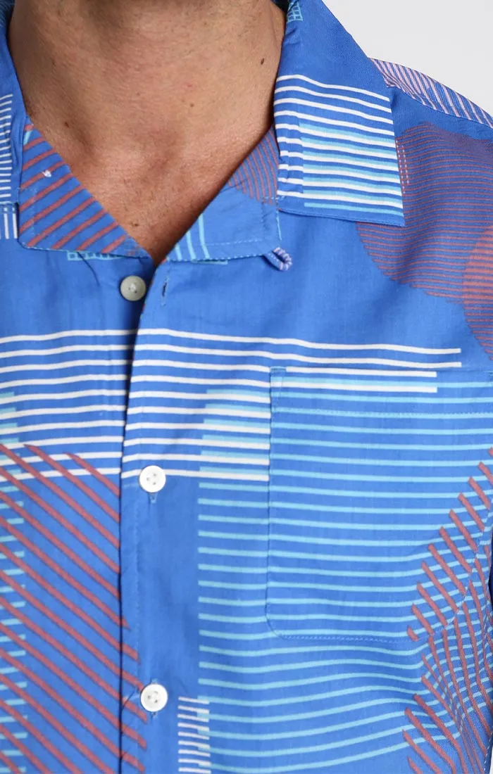 Short Sleeve Rayon Camp Shirt