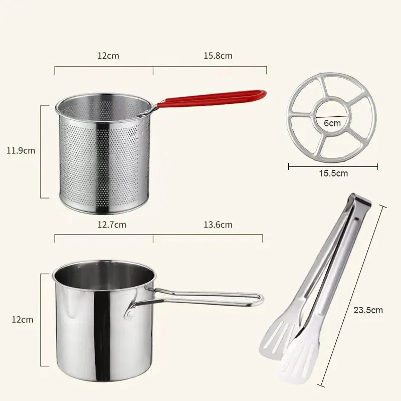 Stainless Steel Deep Fryer Pot (U CARE)