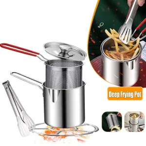 Stainless Steel Deep Fryer Pot (U CARE)