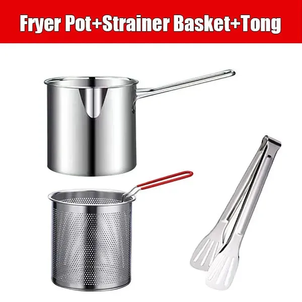 Stainless Steel Deep Fryer Pot (U CARE)