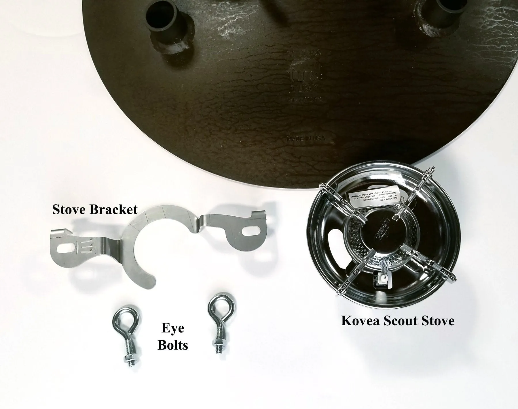 Tembo Tusk Adjustable Leg Skottle Grill Kit