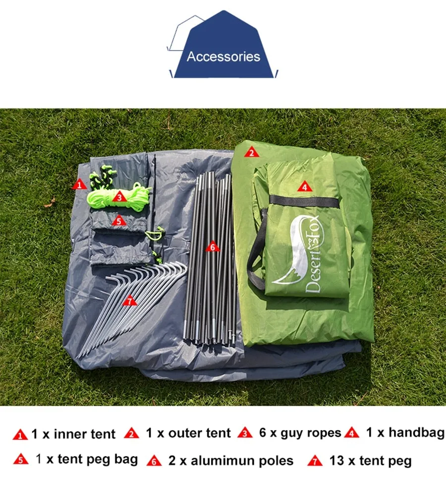 Tent with Carry Bag Picnic 3-4 Person