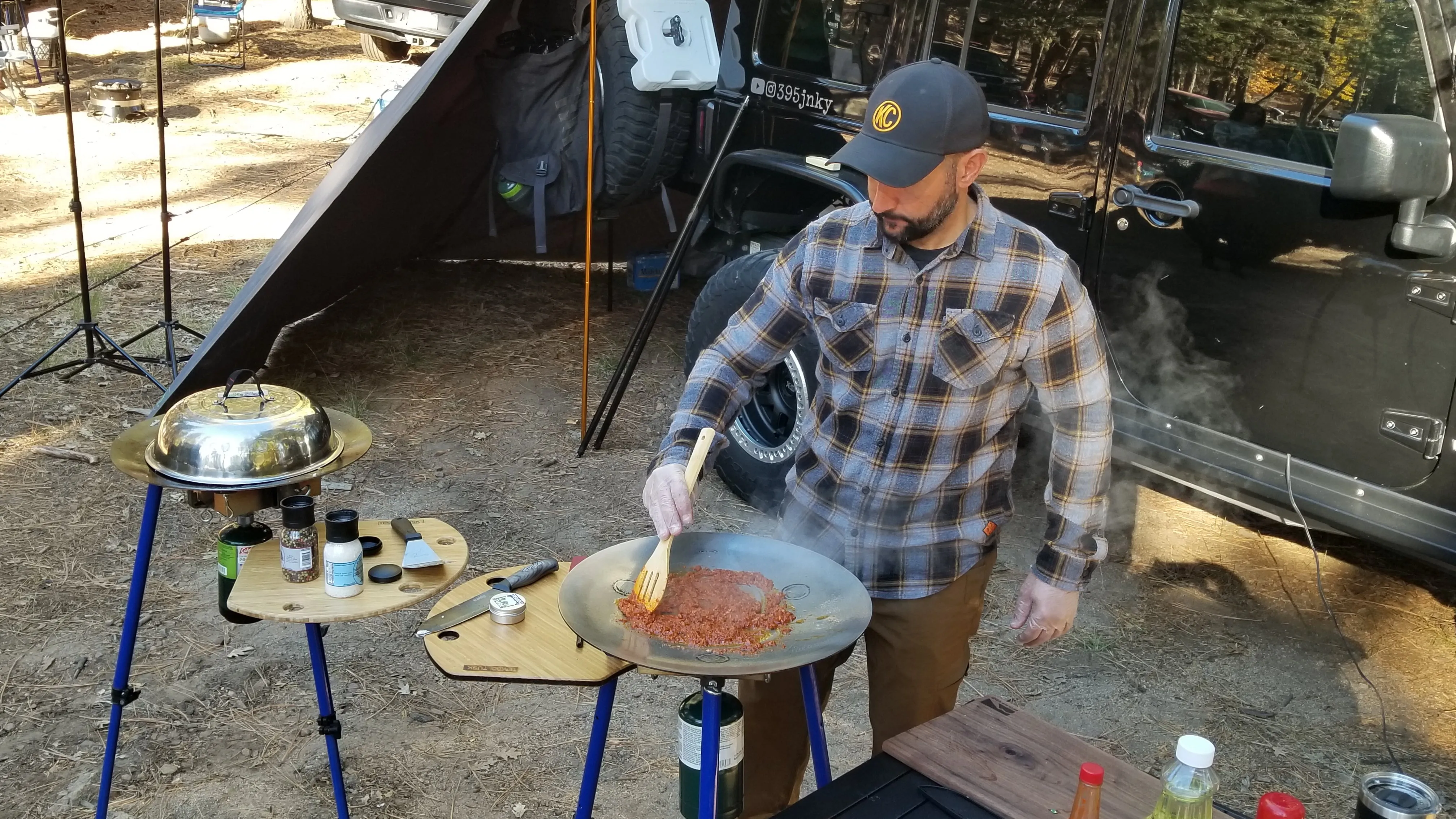 The "Naked" TemboTusk Skottle Grill Kit