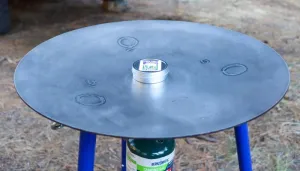 The "Naked" TemboTusk Skottle Grill Kit