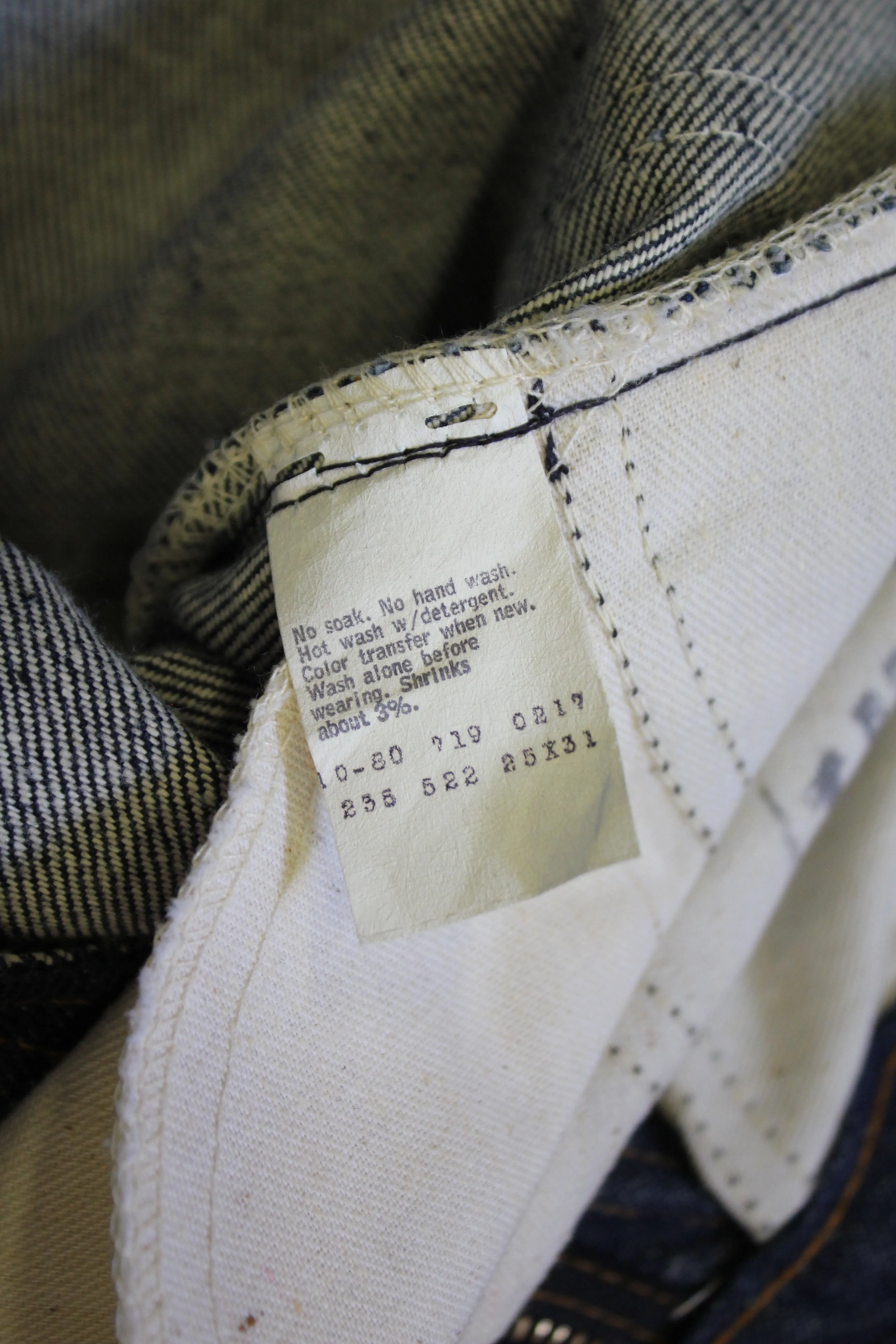 Vintage 70's Deadstock Levi's 719 (Student) - No Tags