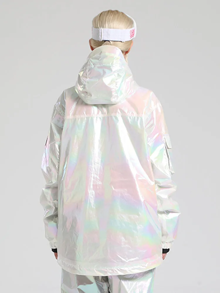 Women's Green Dazzling Ski Jacket